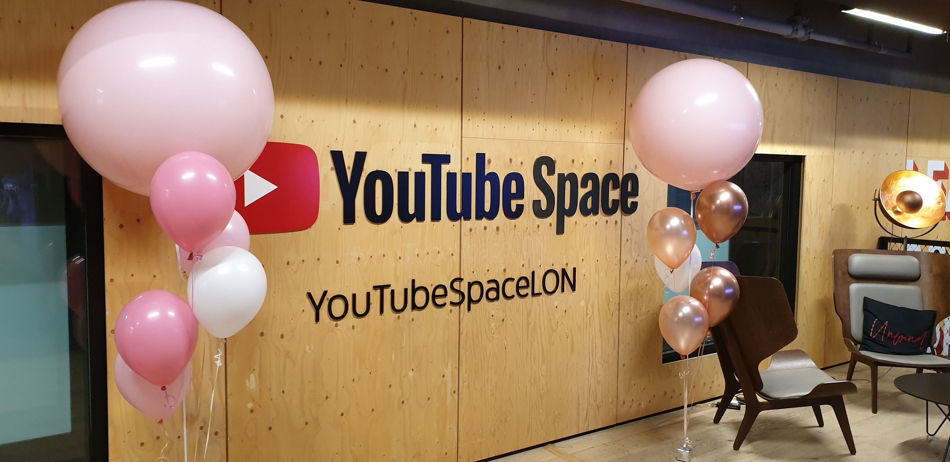 YouTube balloons
