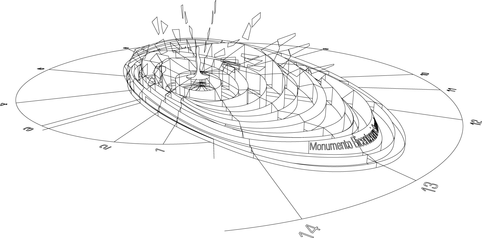 La Gota del Cantaro Installation, Urban Sculpture