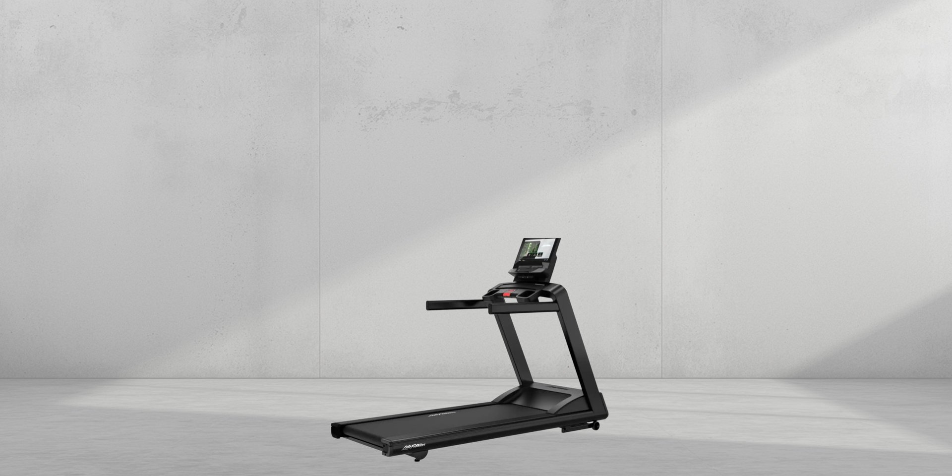 Life Fitness Atmos compact commercial treadmill UAE by FLYWHEEL ME Dubai
