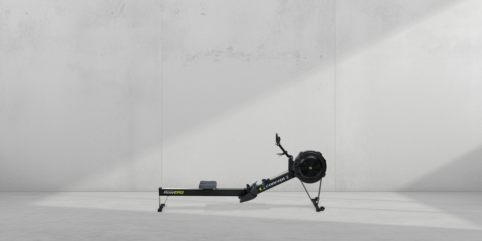Concept2 RowErg rowing machine UAE - official HYROX equipment by FLYWHEEL ME Dubai