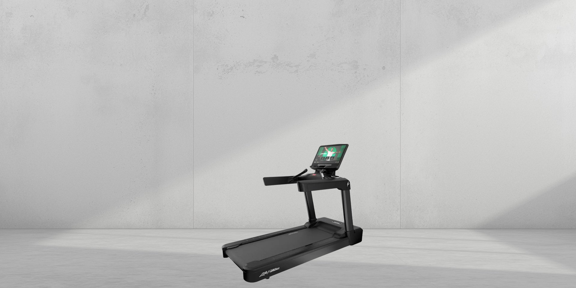 Life Fitness Integrity Plus commercial treadmill UAE by FLYWHEEL ME Dubai