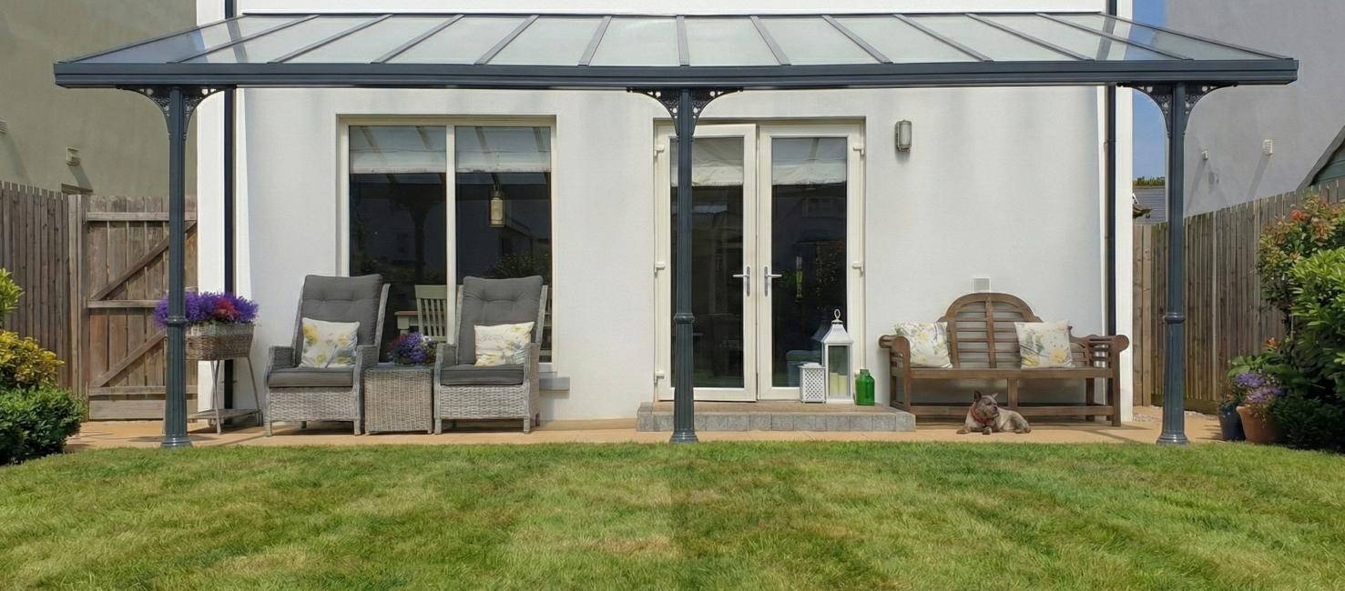 The Harbour premium aluminium carport by The Good Veranda Company