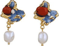 Baroque Pearl Drop Earrings
