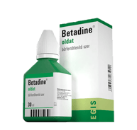 betadine sebfertőtlenítésre