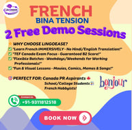 Two Free Demo Sessions for French with LingoEase Academy