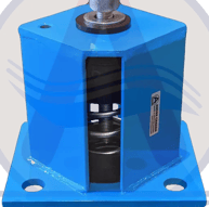 Seismic isolators designed to minimize building vibrations and structural damage.