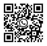 Imagem de QR code para contato via whatsapp