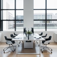 benching system Linear for Giroflex, design by Juan Machuca