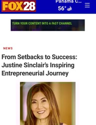 Justine Sinclair's Inspiring Entrepreneurial Journey