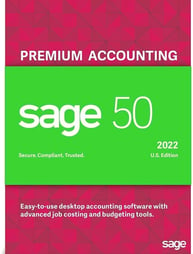 Sage 50 Accounting box image, best accounting software