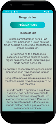 mensagem Mundo de Luz