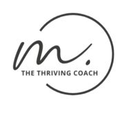M. The Thriving Coach logo