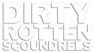 Dirty Rotten Scoundrels wedding band logo