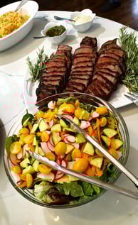 Steak & Salad
