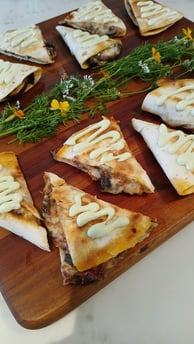 Portobello Quesadilla