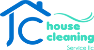 a house cleaning service in a house