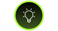 a light bulb