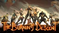 Group of people with weapons and instruments in the image of the VR video game The burning descent