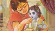  An artistic representation of Krishna, symbolizing the essence of divine service and spiritual