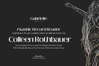 Akashic Record Reader Certification Colleen Rothbauer