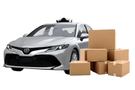 Parcel delivery by Taxis