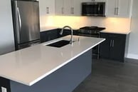 Two-tone kitchen cabinets in Kelowna – custom design by KitchenRTA.ca
