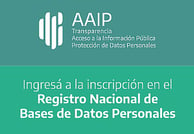 Registro nacional de datos -Gabriela Carrizo -Argentina