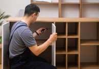 menuiserie intérieure pour aménagement de dressing