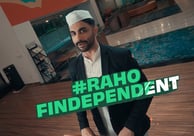 Man in a suit and hat, freedom fighter, One For Love, Aditya Satyajit, Ad film, Money View, TVC, 