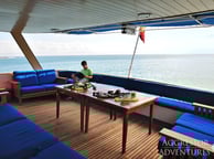 GALAPAGOS AGGRESSOR III OUTSIDE LOUNGE