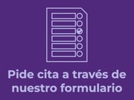 Pide cita a través de nuestro formulario