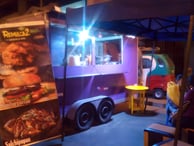 Carro de comida rápida antiguo de Remolca2 Foodtruck
