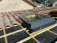 Pose de fenêtre de toit dit velux