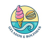 a ice cream cone with a wave coming out of it