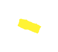 a yellow piece of paper with a piece of paper on it