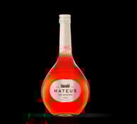a bottle of mateus original rose from portugal