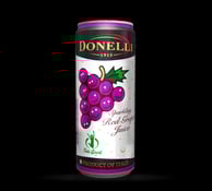lambrusco dell'emillia sparkling red wine in can