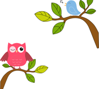 parole comptine coucou le hibou