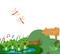 comptines les petites grenouilles