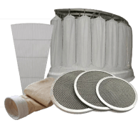 filter bag element segmen disc filter air screen rounded
