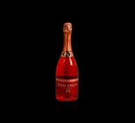 a bottle of edward's classic rose wine