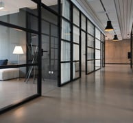 An office in Brisbane after Bryte Cleaning's cleaning services