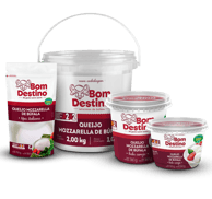 Linha Mozzarella Bola Imersa