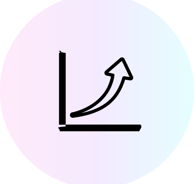 a laptop computer monitor with a downward arrow pointing upward