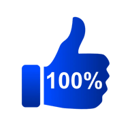 pictogramme pousse de satisfaction client