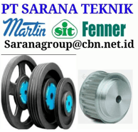 PT. Sarana Teknik Indonesia menjual Pulley & Taper Bushing merk, Martin, Fenner dan NBK