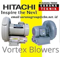 Ring blower dan turbo blower merk Chuan Fan, Ho Hsing. Hitachi dan CR Elec yang disediakan oleh Sara