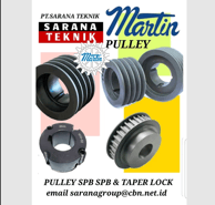 PT. Sarana Teknik Indonesia menjual Pulley & Taper Bushing merk, Martin, Fenner dan NBK