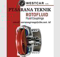PT. Sarana Teknik menjual berbagai merek fluid coupling, termasuk Transfluid, Falk, KTR, Rexnord, Fl