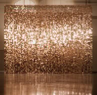 Square sequin wall to hire